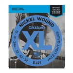 D'Addario EJ21 Nickel Wound, Jazz Light, 12-52