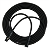 RapcoHorizon GPRO Black Mic Cable Neutrik Black XX Series XLRF-XLRM With Gold Contacts - 20 Feet