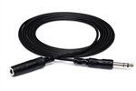 HOSA HPE-310 10 ft Headphone Extension Cable 1/4 in TRS to 1/4 in TRS
