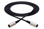 HOSA MID-510 Pro MIDI Cable Serviceable 5-pin DIN to Same - 10 Foot