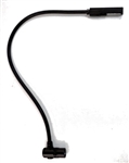 Littlite 18XR-LED - LED, 18" Gooseneck, 3-PIN, Right Angle XLR Connector
