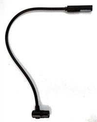 Littlite 12XR-LED - LED, 12" Gooseneck, 3-PIN, Right Angle XLR Connector