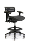 Stealth Pro Chair - Midnight Black - Large Size Seat