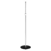 Atlas MS-12C Microphone Floor Stand Professional Full-Height Chrome/ Ebony