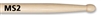 Vic Firth Corpsmaster Snare Drum Stick Wooden Tip