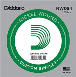 D'Addario  Single XL Nickel Wound 054