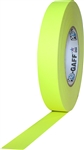 Pro Tapes 1 Inch x 50 Yards Pro Gaff Tape - Fluorescent Yellow