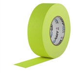 Pro Tapes 2 Inch x 50 Yards Pro Gaffer Tape - Fluorescent Yellow