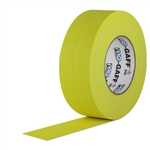 Pro Tapes 2 Inch x 55 Yards Pro Gaffer Tape - Yellow