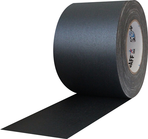 Pro Gaff Gaffers Tape 1 and 2 inch widths, 17 colors available, 2 inch,  Black