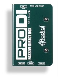Radial Engineering R 800 1100 ProDI Passive Direct Box