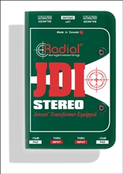 Radial Engineering R800 1012 00 JDI Stereo Passive Direct Box