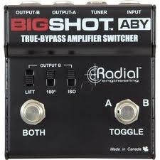 Radial Engineering BigShotï¾™ ABY True Bypass Switcher