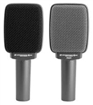 e 609S Supercardioid Instrument Microphone (Silver)