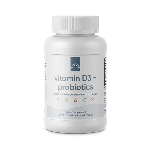 Maximized Living Vitamin D3 with Probiotics