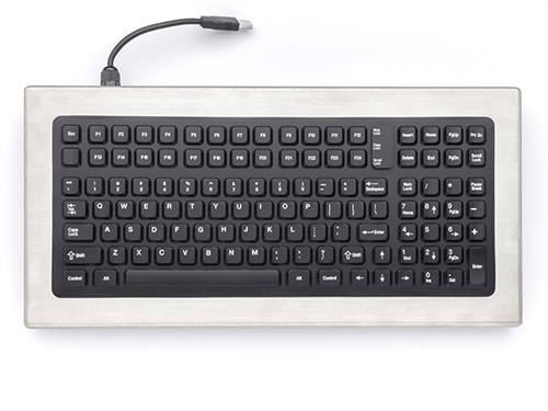 iKey Desktop Stainless Steel Keyboard (PS2) (Stainless Steel) | DT-1000-PS2
