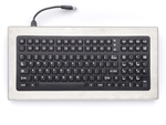 iKey Desktop Stainless Steel Keyboard (USB) (Stainless Steel) | DT-1000-USB