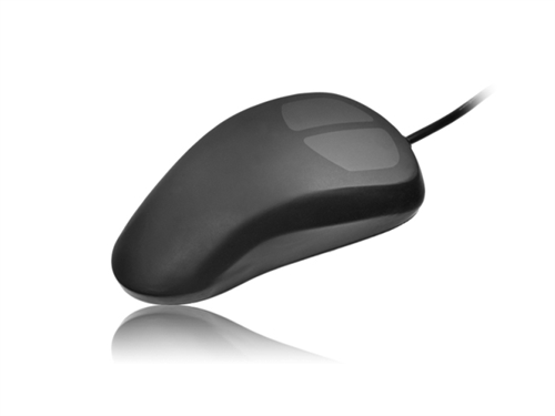 iKey AquaPoint Sealed Industrial Optical Mouse (USB) (Black) | DT-OM-USB-BLK