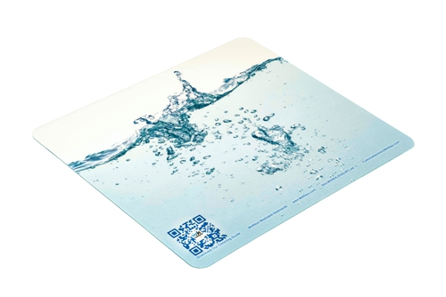 Used for Infection Control & Equipment Protection, the WetKeys "Flexible Repositionable Ultra-thin" Mouse Pad MPWKR-1 can be cleaned by washing with soap and water, sanitized or disinfected.