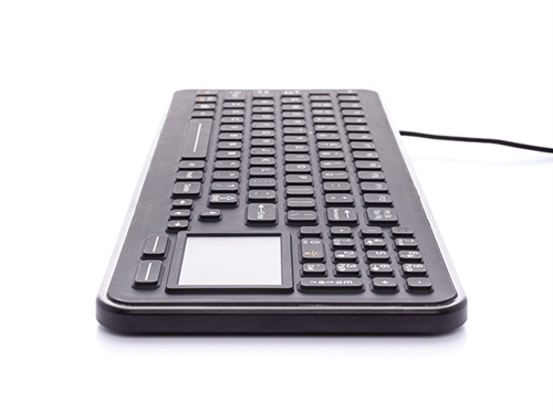 SkinnyBoard Sealed Keyboard Touchpad (USB) (Black) | SB-97-TP-USB
