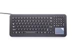 iKey SlimKey Keyboard Touchpad (USB) (Black) | SK-102-TP-USB