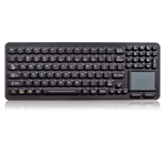 iKey SlimKey Sealed Keyboard Touchpad (USB) (Black) | SK-97-TP-USB-BLK
