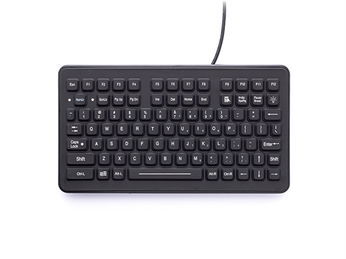 iKey Compact Backlit Industrial Keyboard (USB) (Black) | SL-88-USB