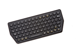 Used for Infection Control & Equipment Protection, the Compact Backlit Industrial Keyboard SLK-77-USB can be cleaned by washing with soap and water, sanitized or disinfected.