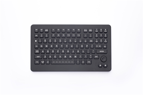 iKey OEM Military & Space Saving Backlit Keyboard (USB) (Black) | SLK-880-FSR-OEM-USB