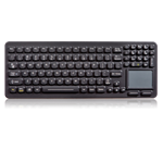 iKey SlimKey Backlit Keyboard Touchpad  (USB) (Black) | SLK-97-TP-USB-BLK
