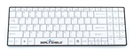 Used for Infection Control & Equipment Protection, the Clean-Wipe Medical Wireless Bluetooth Keyboard SSKSV099BT can be cleaned by washing with soap and water, sanitized or disinfected.