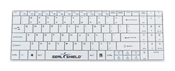 Used for Infection Control & Equipment Protection, the Clean-Wipe Medical Grade Chiclet Arabic Keyboard SSKSV099AE can be cleaned by washing with soap and water, sanitized or disinfected.