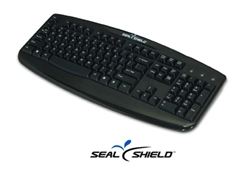 Used for Infection Control & Equipment Protection, the Silver-Storm Washable Medical Grade Keyboard STK503P can be cleaned by washing with soap and water, sanitized or disinfected.