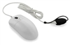 Used for Infection Control & Equipment Protection, the Silver-Storm Washable Medical Grade Optical Mouse STWM042 can be cleaned by washing with soap and water, sanitized or disinfected.