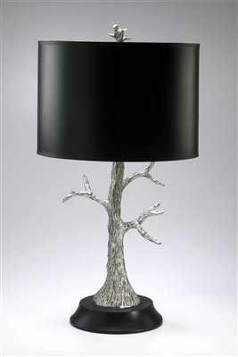 Silver Tree Table Lamp