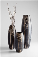 Onyx Winter Vases