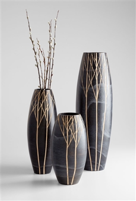 Onyx Winter Vases