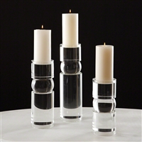 Polar Crystal Candle Holders