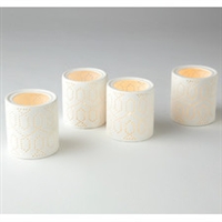 Dotted Trellis Votives