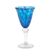 Hamptons Goblet Blue