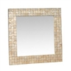 Capiz Square Mirror