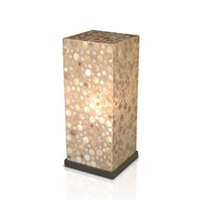 Bubbles Lit Pedestal