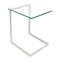 Zenn Glass End Table