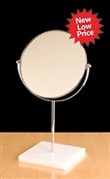Counter Top Mirrors - White Base