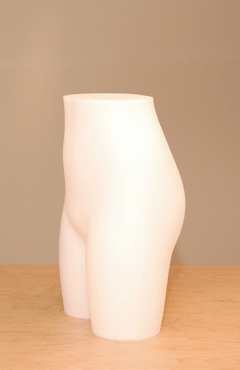 White Plastic Panty Form