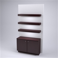 Retail Wall Panel with Storage