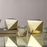 Rhombus Champagne Accents