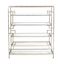 Doris Silver Shelving