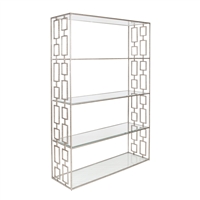 Hays Silver Shelving