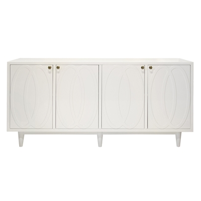 Mathis White Cabinet
